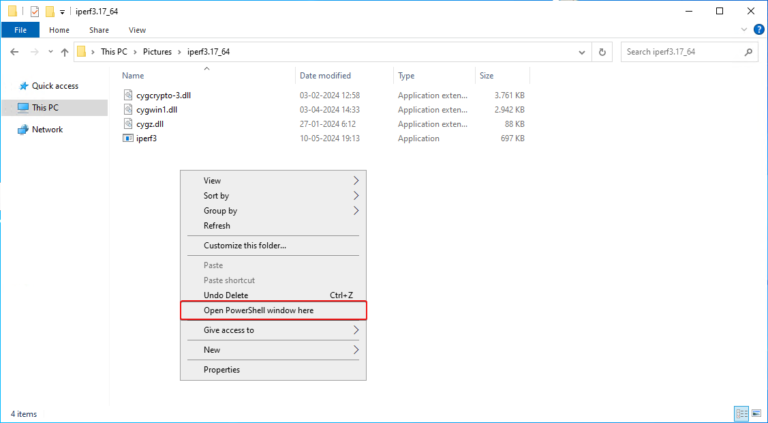 Medir el bandwidth entre dos servidores usando iPerf3 en Windows ...
