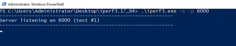 Medir el bandwidth entre dos servidores usando iPerf3 en Windows ...